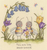 Bees Knees Cross Stitch Kit by Honor Barton