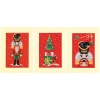 Nutcracker Christmas Cards Counted Cross Stitch Kit By Vervaco