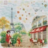 A Walk Through Paris Counted Cross Stitch Kit By VDV