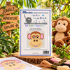 Sew Simple Monkey Cross Stitch Kit by Fat Cat