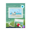 Dog Running On The Beach Counted Cross Stitch Kit by RTO