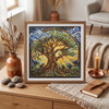Eternal Tree Counted Cross Stitch Kit by Abris Art