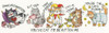 You've Cat To Be Kitten Me Cross Stitch Kit by Bothy Threads