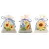 Sunflowers Bags - Set of 3 Counted Cross Stitch Kit by Vervaco