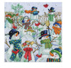 Crafts Lotsa Snowmen Counted Cross Stitch Kit By Design Works