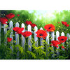Garden Poppies Diamond Painting By Wizardi