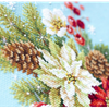 Merry Christmas Cross Stitch Kit By Magic Needle