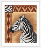 Zebra Cross Stitch Kit By Luca S