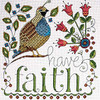 Have Faith Cross Stitch Kit By Design Works