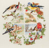 Birds And Seasons Cross Stitch Kit