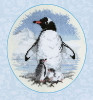 Penguin And Chick Cross Stitch Kit