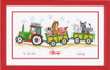 Tractor And Trailer Birth Sampler Cross Stitch Kit