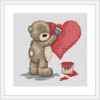 Valentine For Bianca Cross Stitch Kit By Luca S