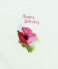 Happy Birthday Poppy Card Cross Stitch Kit