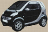 Fortwo Coupe Smart Car Cross Stitch Kit