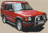 Land Rover Discovery Cross Stitch Kit