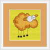 Comic Sheep Mini Cross Stitch Kit By Luca S