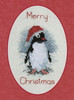 Penguin Card Cross Stitch Kit