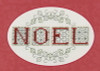 Noel Card Cross Stitch Kit