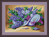 Lilacs Cross Stitch Kit By Luca S