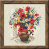 Summer Flowers & Poppies Cross Stitch Kit