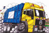 Refuse Truck Seddon Cross Stitch Kit