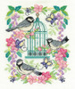 Oriental Birdcage  Cross Stitch Kit By Dmc