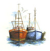 Fish Quay Cross Stitch Kit