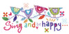 Sing And Be Happy Cross Stitch Kit By Stitching Shed