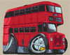 Routemaster Bus Cross Stitch Chart