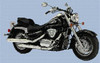 Suzuki Intruder 1500 2004 Motorbike Cross Stitch Chart
