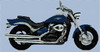 Suzuki Intruder 800 Motorcycle Cross Stitch Chart