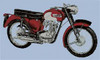 Triumph Super Cub 200 1967 Cross Stitch Chart