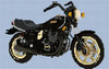Yamaha Xs 1100 Motor Bike Cross Stitch Pattern