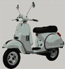 Vespa Px 125 Scooter Cross Stitch Chart