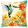 Blue Humming Bird Chunky Cross Stitch Kit