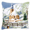 Winter Church Chunky Cross Stitch Kit