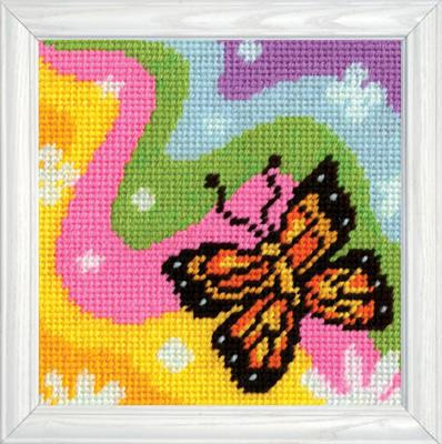 Butterfly Tapestry Kit By Design Works MariesCrossStitch.co.uk