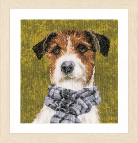 Dog Cross Stitch Kit by Lanarte MariesCrossStitch.co.uk