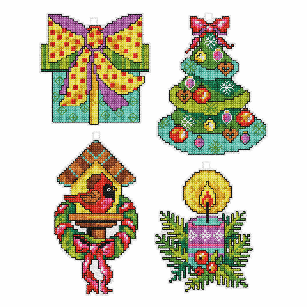 CHRISTMAS PETS - Counted Cross Stitch Kit