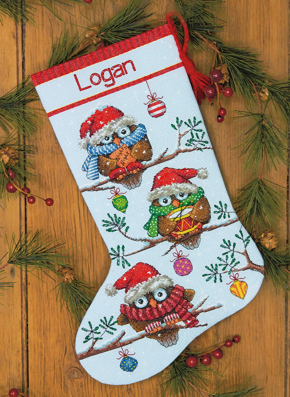 Pluto Cross Stitch Stocking Kit: Includes: Thread, 14 Count Aida