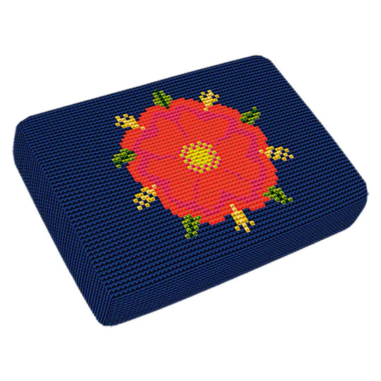 Rose Church Kneeler Tapestry Kit By Jacksons MariesCrossStitch.co.uk