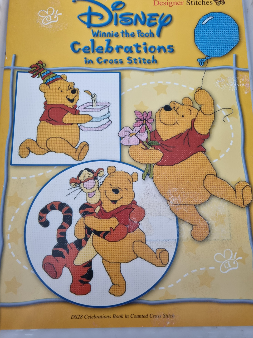 Winnie the Pooh Celebrations Cross stitch Booklet By Designer