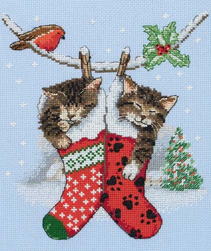 christmas kittens