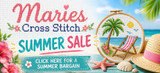 The Summer Sale is Here at Marie's Cross Stitch — Your Favourite Craft Supplies at Unbeatable Prices