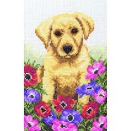 Puppy Cross Stitch Kit By Anchor