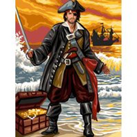 Pirate Tapestry Canvas By Royal Paris