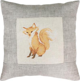 Fox Pillow Cross Stitch Kit by Luca-S