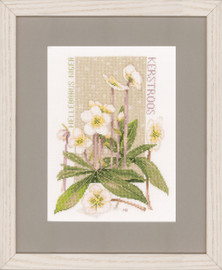 Pure White Cross Stitch Kit by Lanarte