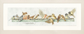 The Pecking Order Cross Stitch Kit by Lanarte